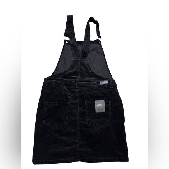 🖤✨ C’EST TOI Black Denim Overall Dress Size M NWT ✨🖤 - Picture 3 of 6